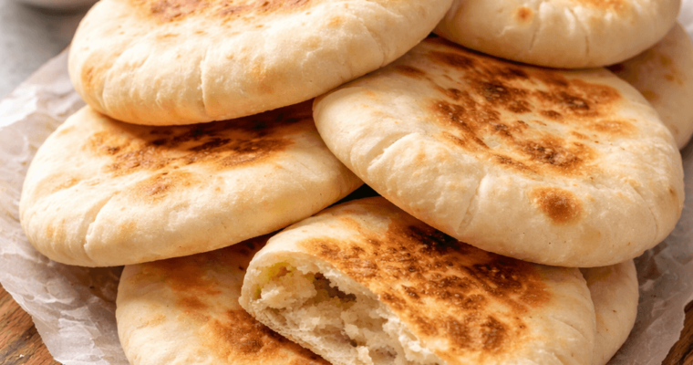 Easy 3-Ingredient Pita Bread Recipe You Can Make at Home