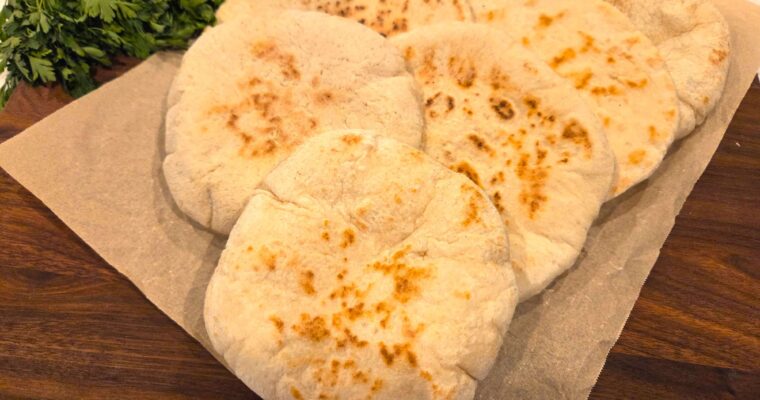 Easy Pita Bread Recipe No Oven: Fluffy Stovetop Method
