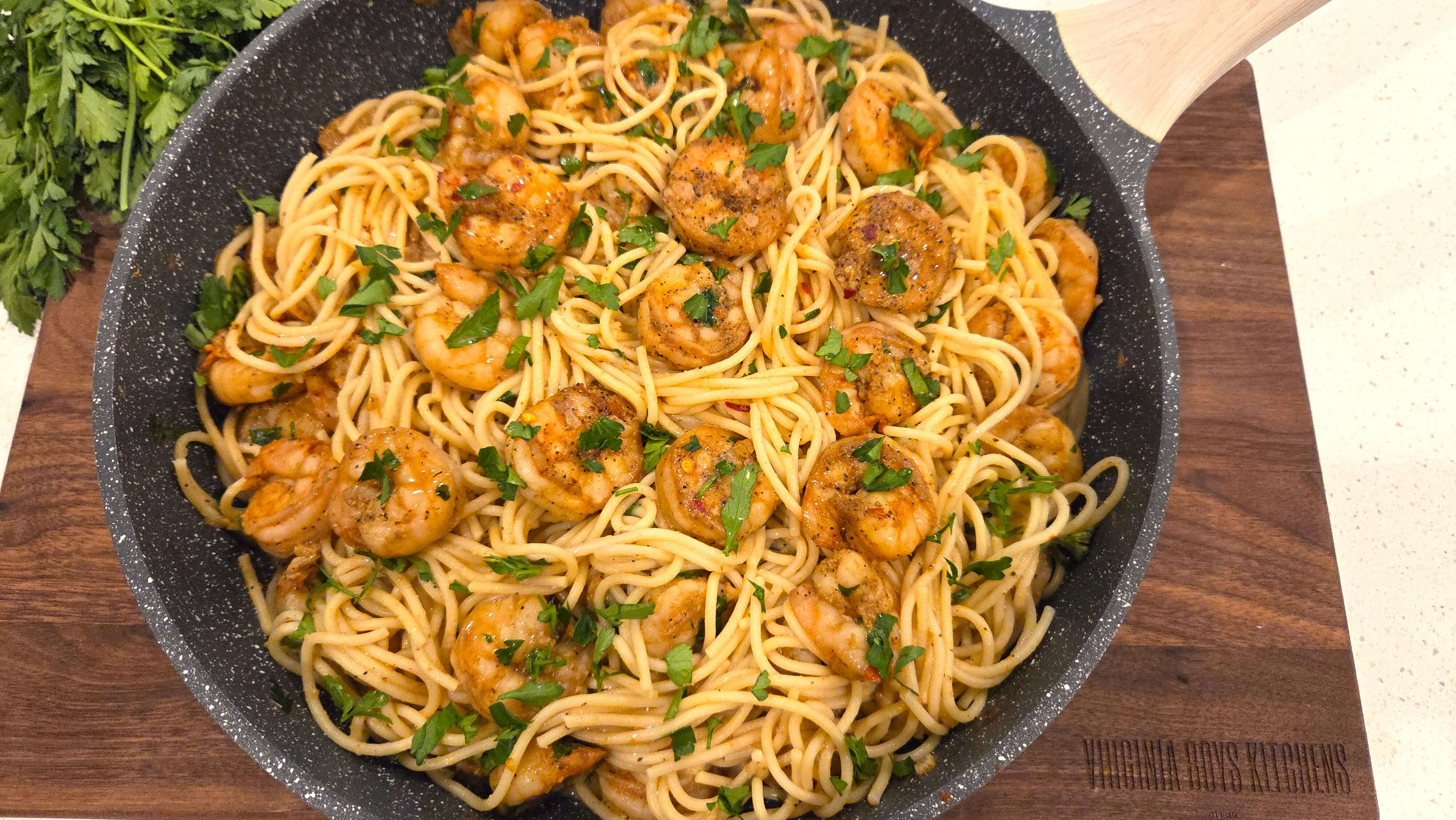Easy Shrimp Scampi Pasta