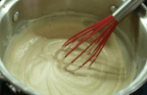 Thick bechamel sauce