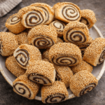 date-filled pinwheel cookies