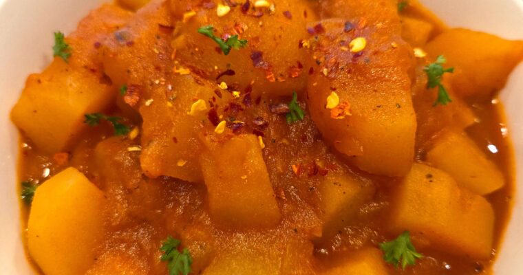 Easy Vegan Egyptian Potato Stew (Batates Recipe)