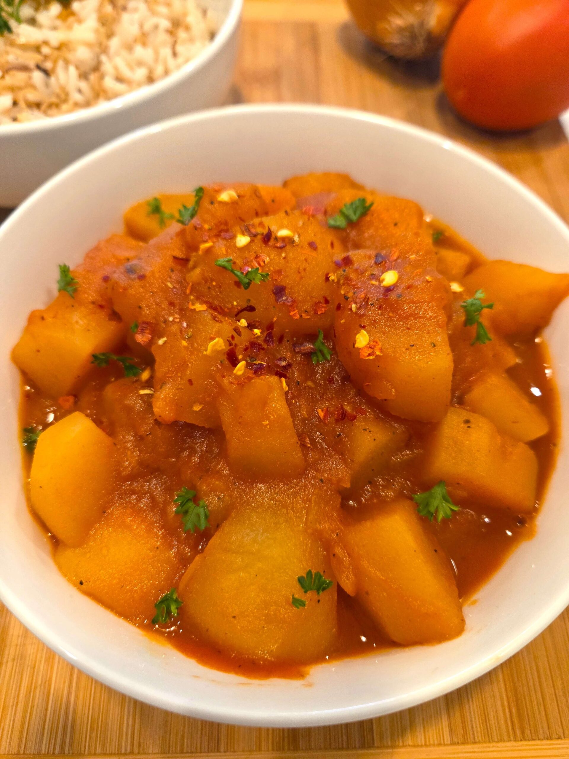 Easy Vegan Egyptian Potato Stew (Batates Recipe)
