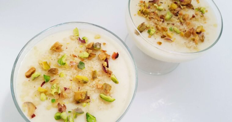 Easy Egyptian Mahalabia