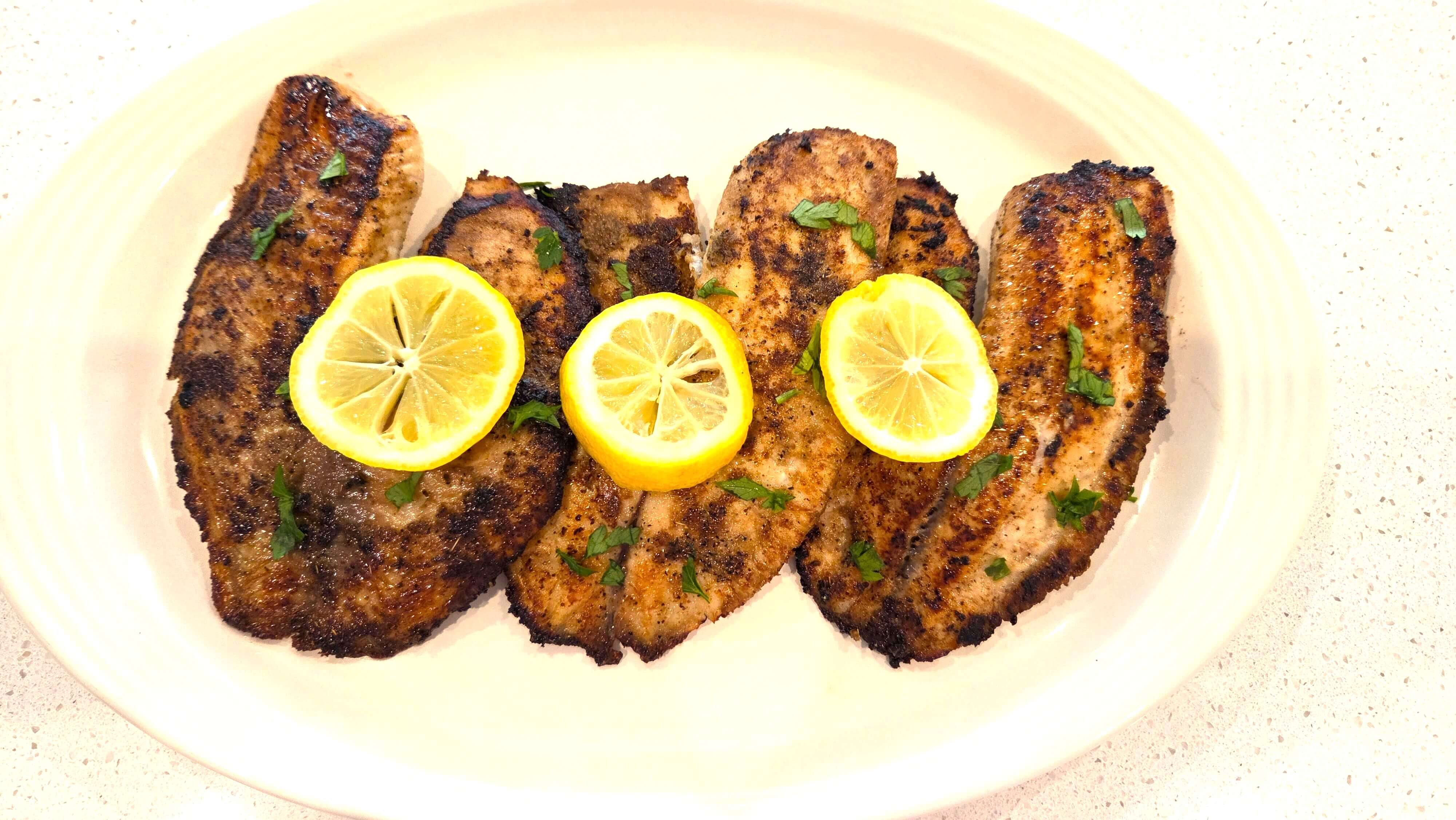 Mediterranean Pan Seared Tilapia