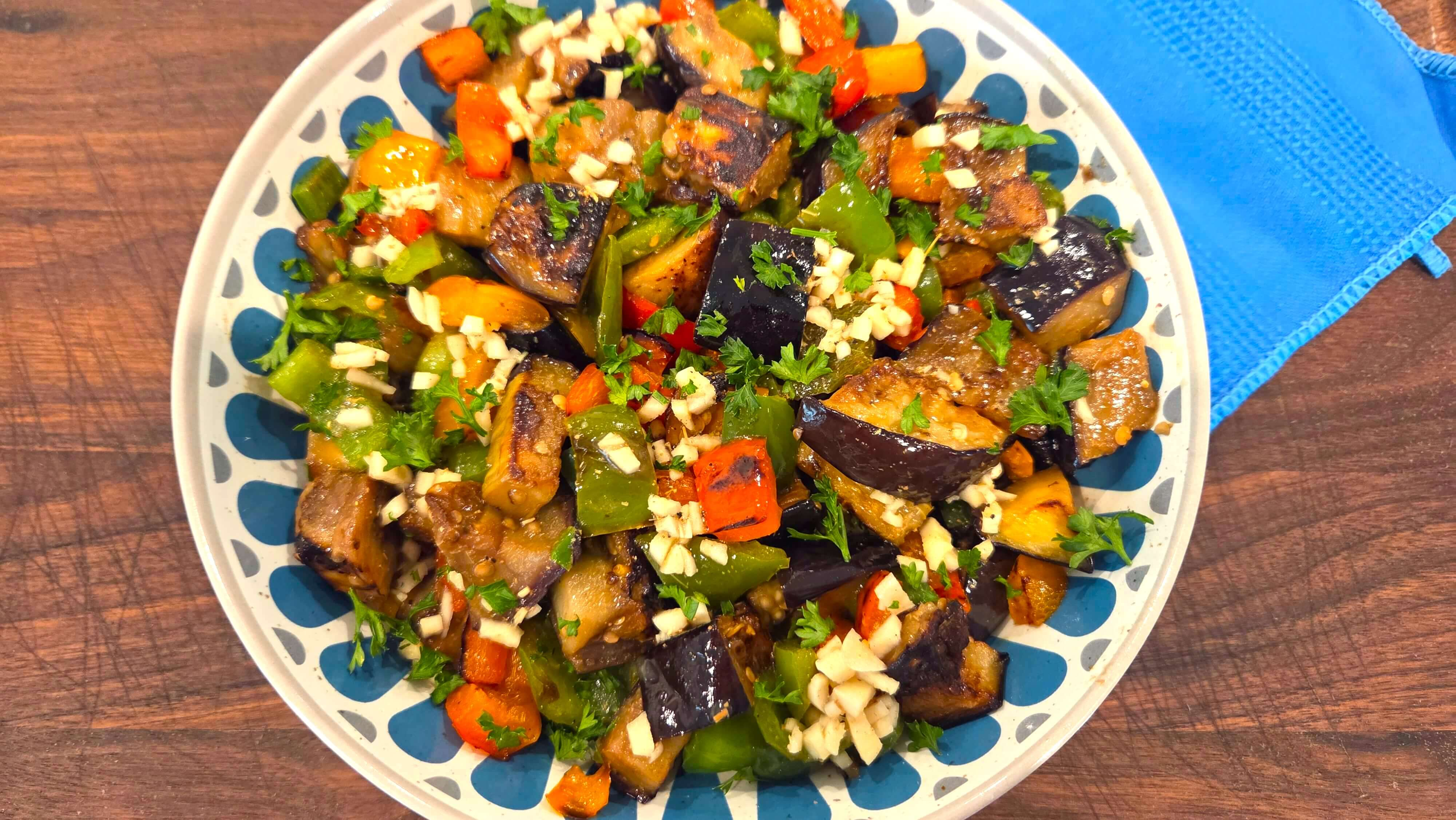 Egyptian Eggplant Salad
