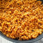 Sayadieh rice with deeply browned onions and warm spices