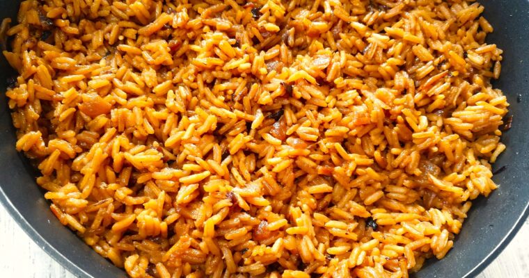 Sayadieh Rice – Egyptian-Style Spiced Rice
